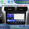 Android 14 Intelligent System Car Radio For Ford Mondeo 5 Fusion 2012 - 2014 GPS Navigation WIFI Multimedia Stereo Video Player