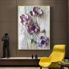 Abstract Flowers Oil Paintings Print On Canvas Art Posters and Prints Modern Flowers Wall Art Pictures For Living Room Cuadros