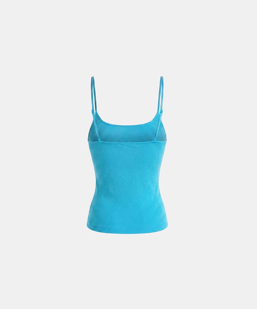 BADBLOOD Ambassador 26 Cotton Lip Camisole Tank - Blue