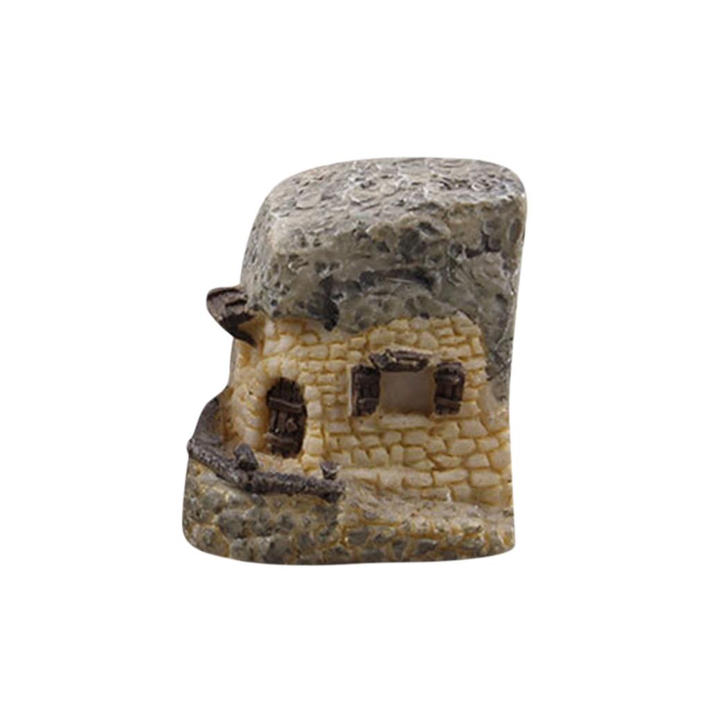 Gardening Creative Micro Small House Villa Resin Decoration