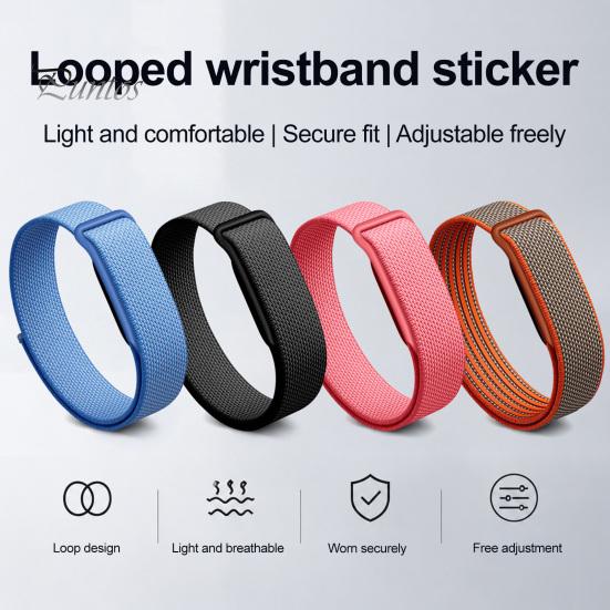 Универсальный Коннектор Ремешок для Часов для Google Fitbit Air, Дышащий Заменяемый Спортивный Ремешок с Безопасной Защелкой, Регулируемый Плетеный Браслет Защищающий от Пота