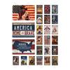 Usa Metal Sign Poster Plaque Metal Vintage American Style Wall Decor for Man Cave Bar Pub Club Tin Sign Decorative Plate