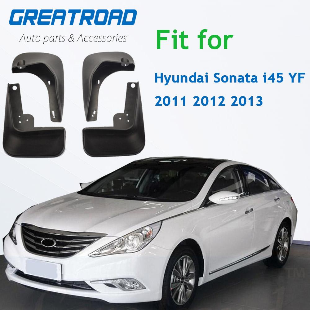 Стильные литые автомобильные брызговики для Hyundai Sonata i45 YF 2011 2012 2013 Брызговики Брызговики автомобиля