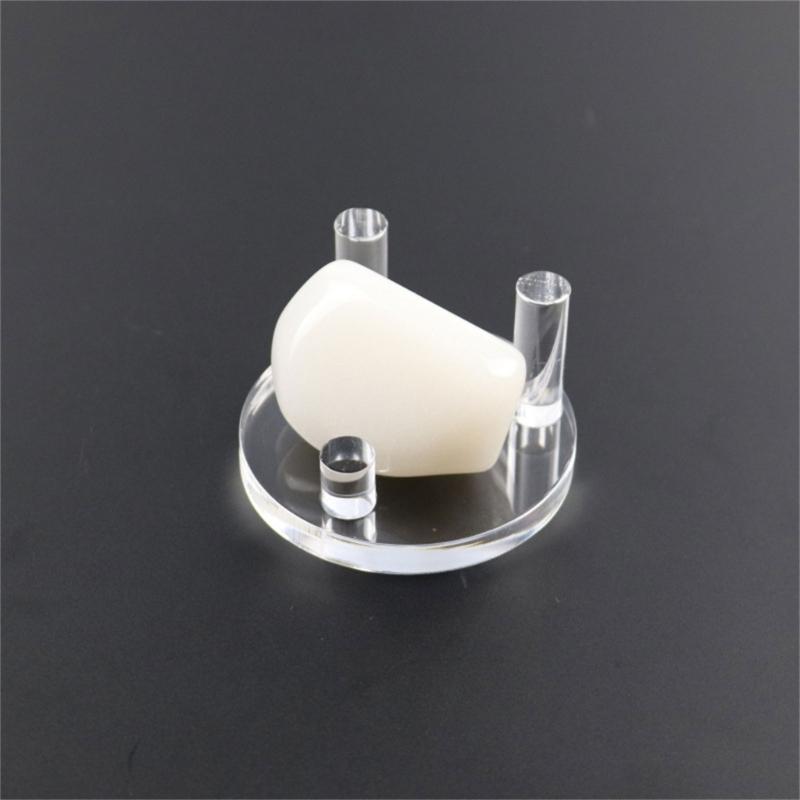 Multipurpose Round/Square Base Acrylic Easel Stand for Crystal Fossils Transparent Collectible Mineral Display Rack