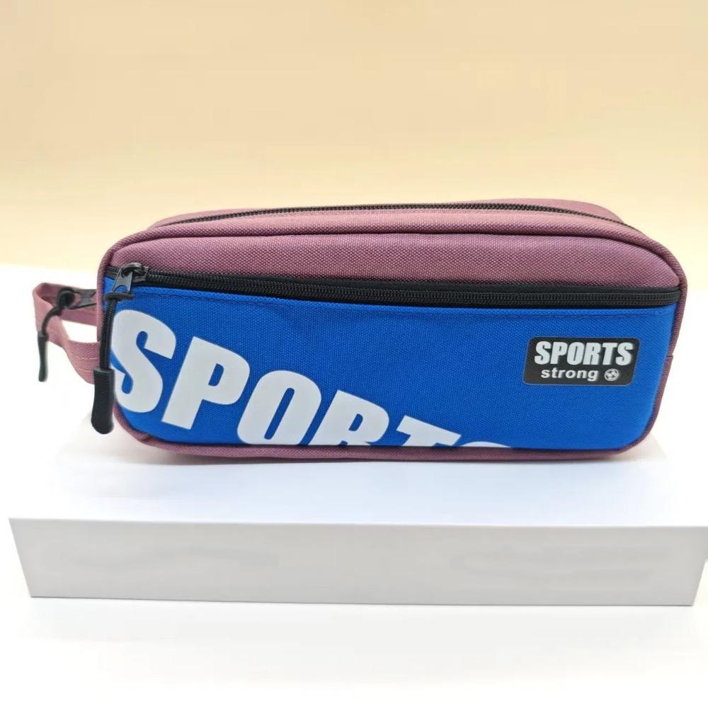 Large Capacity Pen Pouch Students Pencil Case Fashion Makeup Storage Bag Student Writing