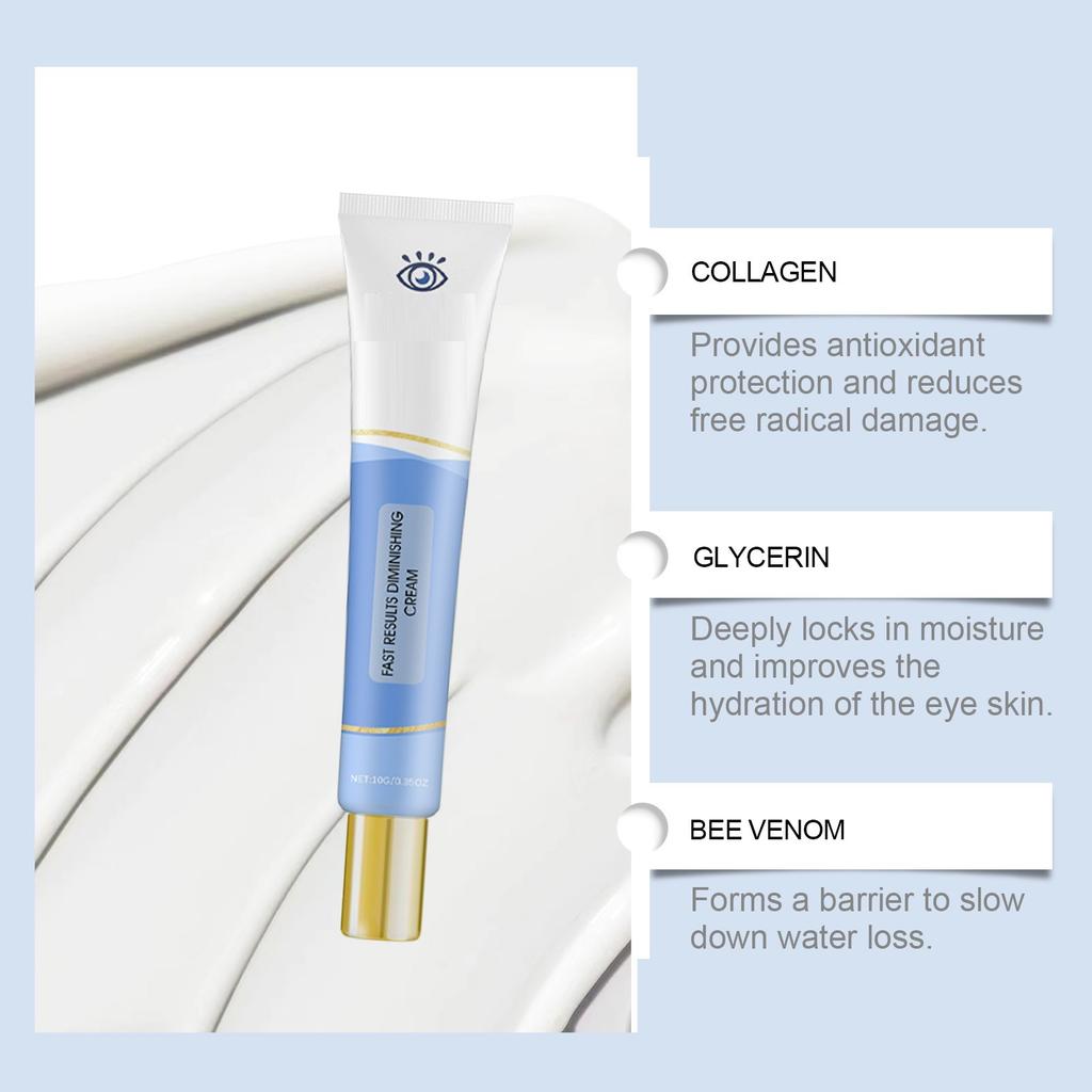 Крем для ухода за кожей вокруг глаз Питает и увлажняет Нежный, укрепляющий и разглаживающий крем для ухода за кожей вокруг глаз