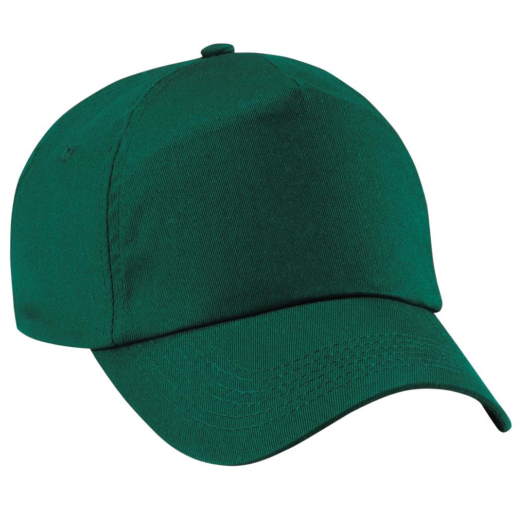 Beechfield Plain Unisex Junior Original 5 Panel Baseball Cap