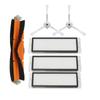 3PCS HEPA Filter+1PC Main Brush+2PCS Side Brush for Xiaomi Mi Robot Roborock S50 S51 S55 T4 T6 T7 T60 Vacuum Cleaner