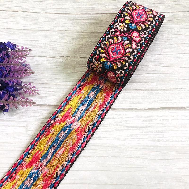 5смx1 ярд Швейные аксессуары Декор для штор DIY материалы Богемный стиль Аксессуары для одежды Роскошный Разноцветный