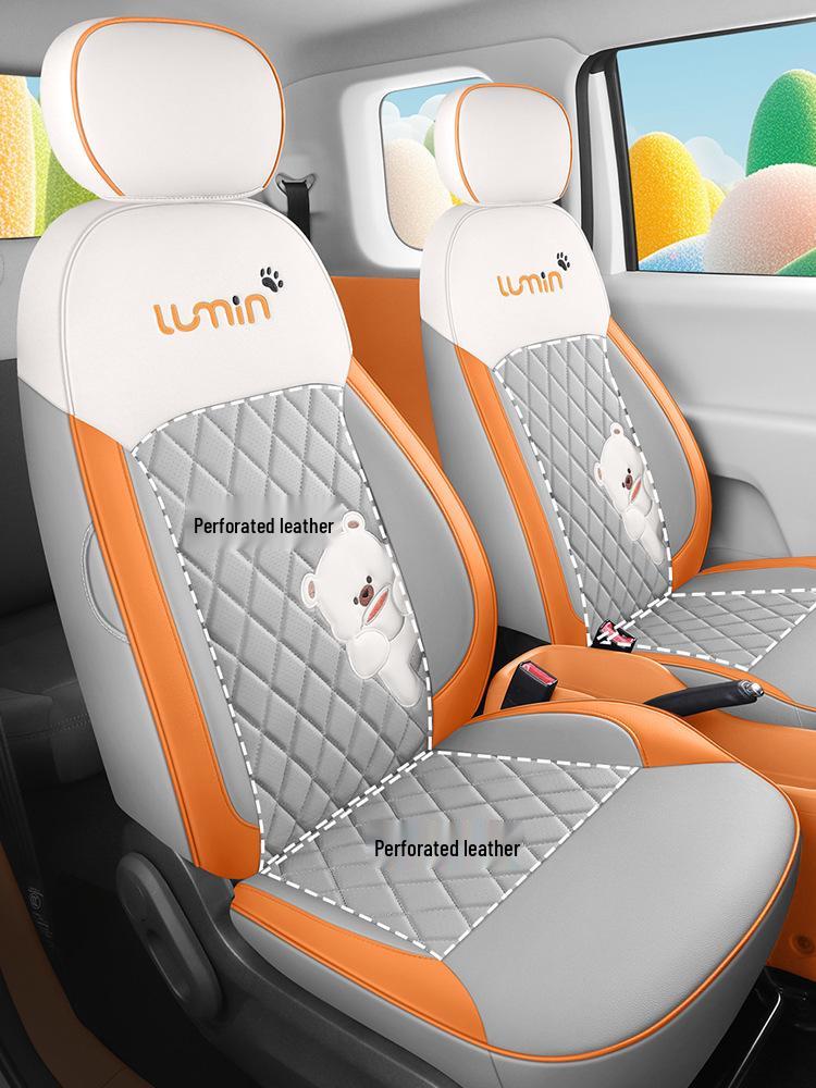 Универсальные всесезонные чехлы на сиденья для Changan Nuo Yumi - Дышащие, с полным покрытием.