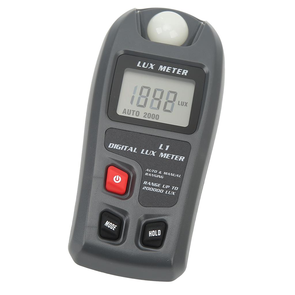 Digital Light Meter Illuminance Tester Luxmeter Illuminometer Auto Shutdown LCD Display