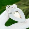 Mothers day Deal Natural Scolecite 925 Sterling Silver Unique Bezel Boho Pendant