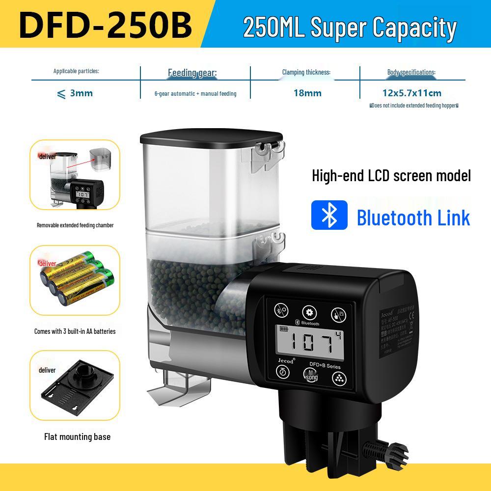 Jebo Smart Aquarium Feeder: Large Capacity Timer for Ornamental Fish