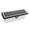 Outdoor Solar Wall Lamp ABS PC PIR Motion Sensor IP54 Waterproof Modern Solar Induction Fence Light for Garden Yard Patio Porch Driveway