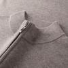 FIRS Men's 100% Wool Thickened Half-Zip Mock Neck Sweater