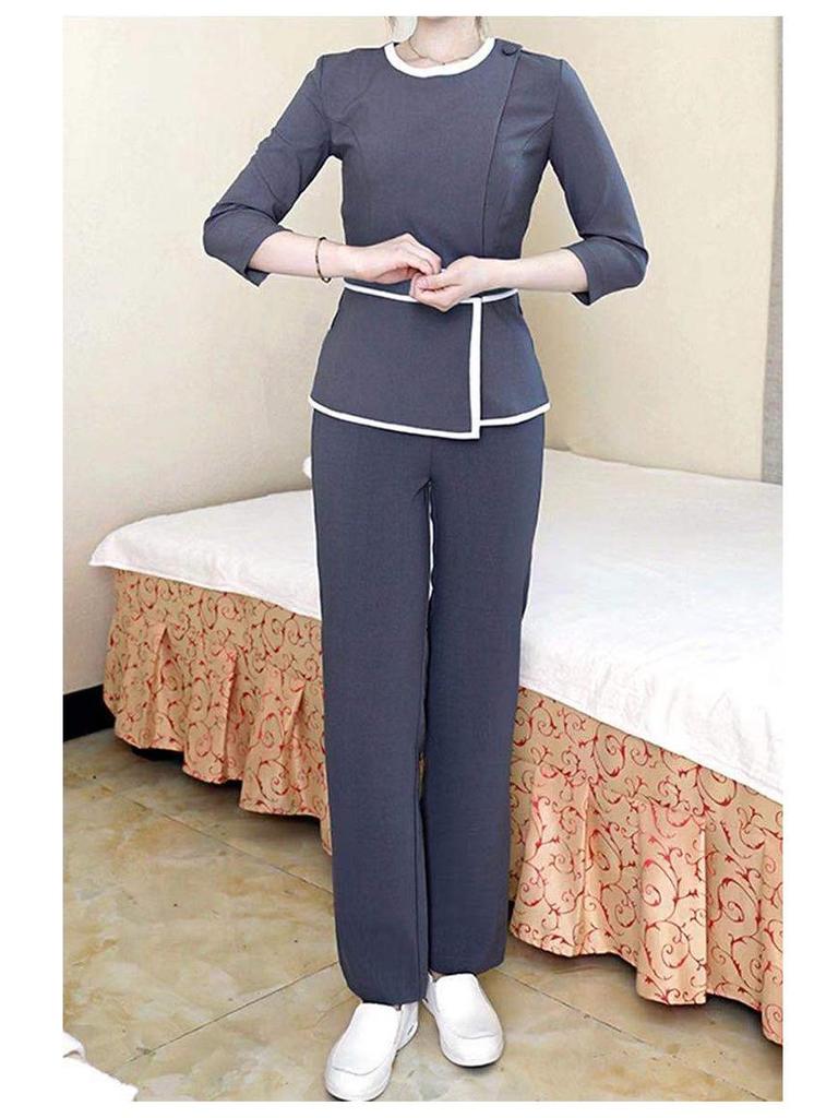 Women's Beauty Salon Technician Uniform - Professional Suit for Aesthetic Skin Management