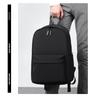 Unisex Korean Large Capacity 14" Backpack with Optional Logo - Ideal for Junior High Students, Simple and Stylish Design