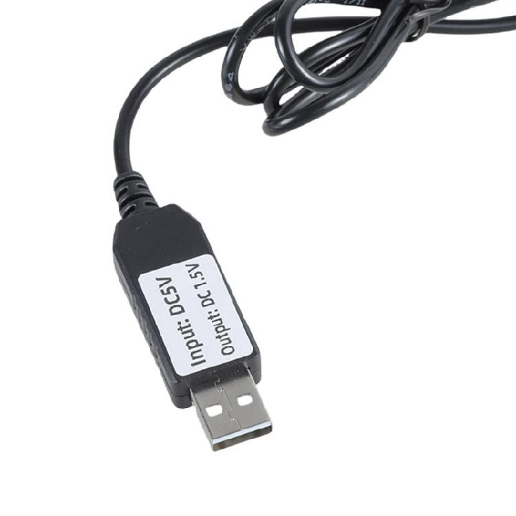 USB-кабель от мужчины к мужчине DC5521, USB-адаптер-переходник на разъем 5.5x2.1 мм, Провод-линия преобразователя 5В в 1.5В для вентилятора
