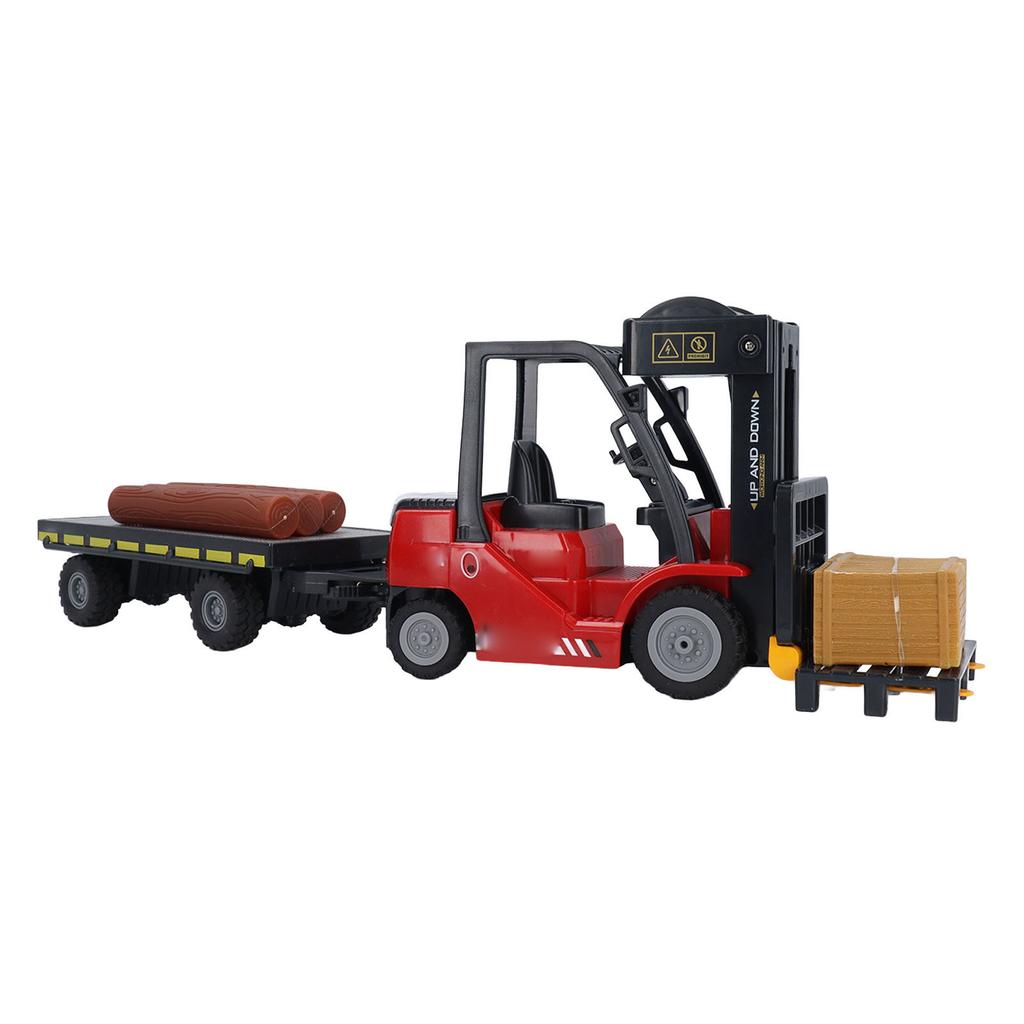 RC Forklift Toy 1:14 Scale Forklift Construction Toy Engineering Vehicle Model for Kids Children
