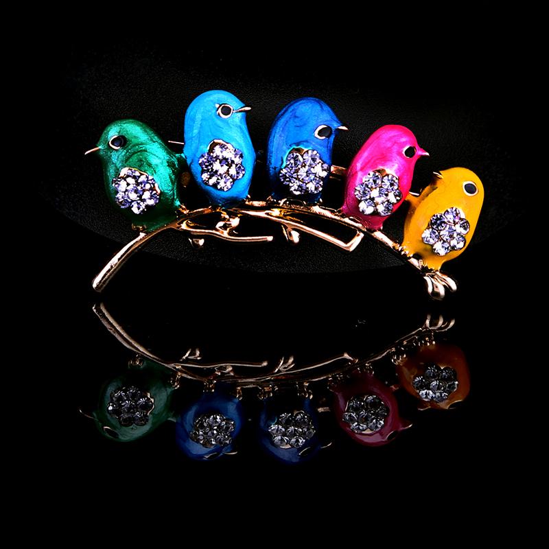 1 шт. вечерние броши с животными для женщин гранат корсаж стразы брошь булавки брошь