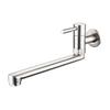 Durable Stainless Steel Sink Tap Convenient One Handed Wall Mount Kitchen Tap Concealed Installs for a Stylish Kitchen