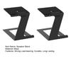 Yousheng 2Pcs Desktop Speaker Stands Speaker Riser Strong Load-bearing Adjustable Cantilevered Speaker Stands with Vibration Absorption Pad