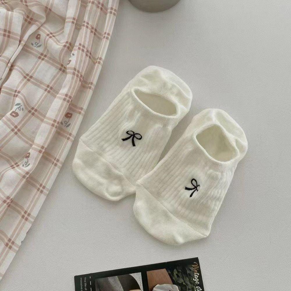 Solid Color Boat Socks Spring Summer Sweet Stockings New Short Socks