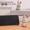 Foldable Bunny Phone Stand Cute Rabbit Phone Holder for Desk Adjustable Phone Bracket for All Mobile Phones