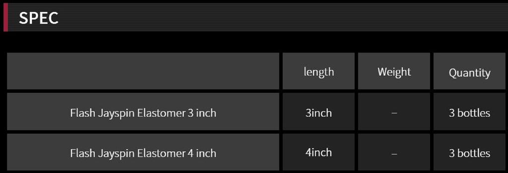 Fish Arrow Soft Lure Flash J Spin 4 Inch 3 Piece Per Pack 04 (8932)