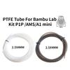 Мини 3D-принтер PTFE трубка 1,75 мм Bambulab Ptfe трубка 4 м Белый Серый AMS LITE для Bambu Lab Ptfe трубка 2,5 мм 4 мм Детали для филамента