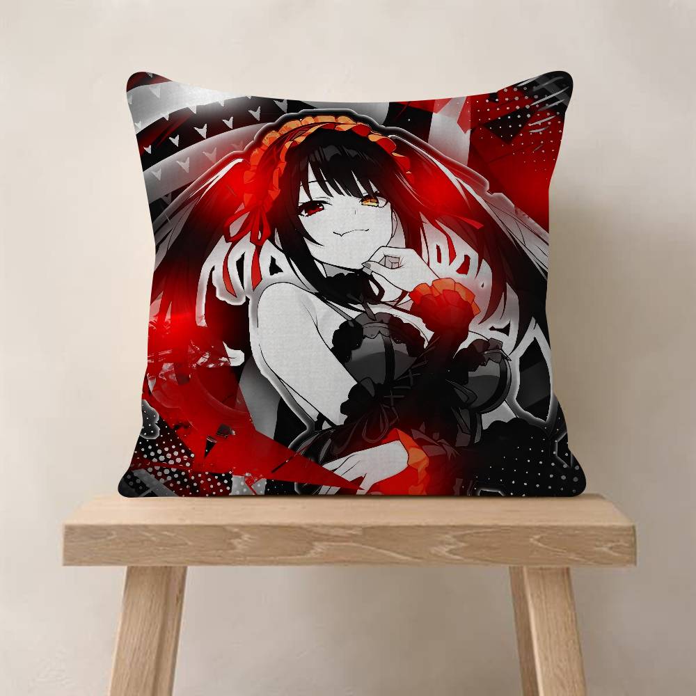 Аниме DATE A LIVE Наволочка Подушка-плед для дивана автомобиля Рождественский подарок