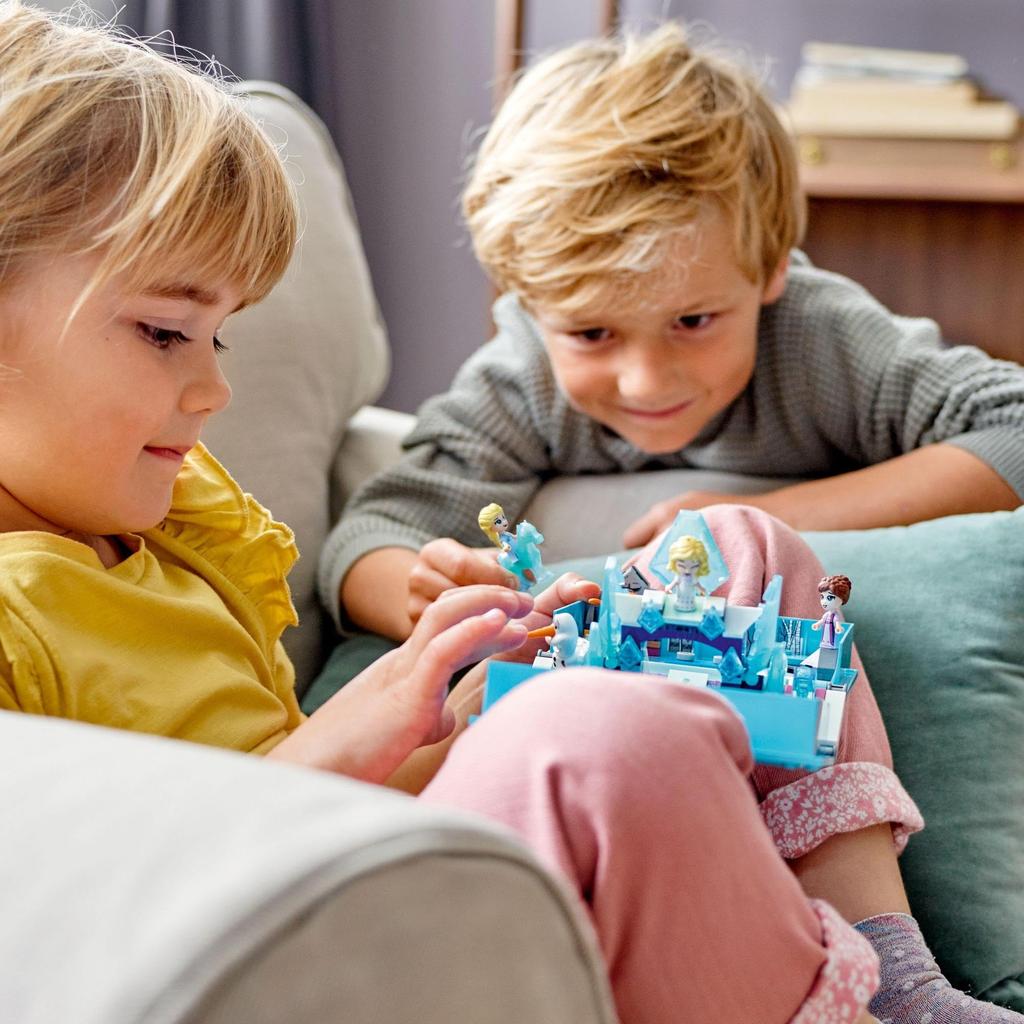 LEGO Disney Princess Frozen 2 and 43189 Toy Block Present Princess Princess Doll Doll Girls Ages "Elsa Knock's Storybook" 5+