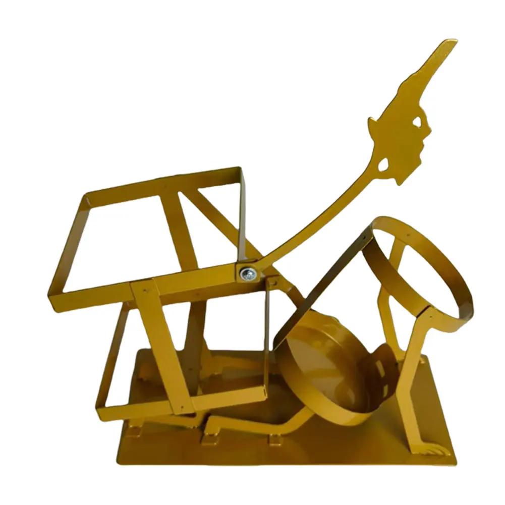 Подставка для винной бутылки в виде черепа, стимпанк-стиль, подставка для напитков, дизайн черепа-скелета, держатель для вина для украшения дома, кухни, барной стойки