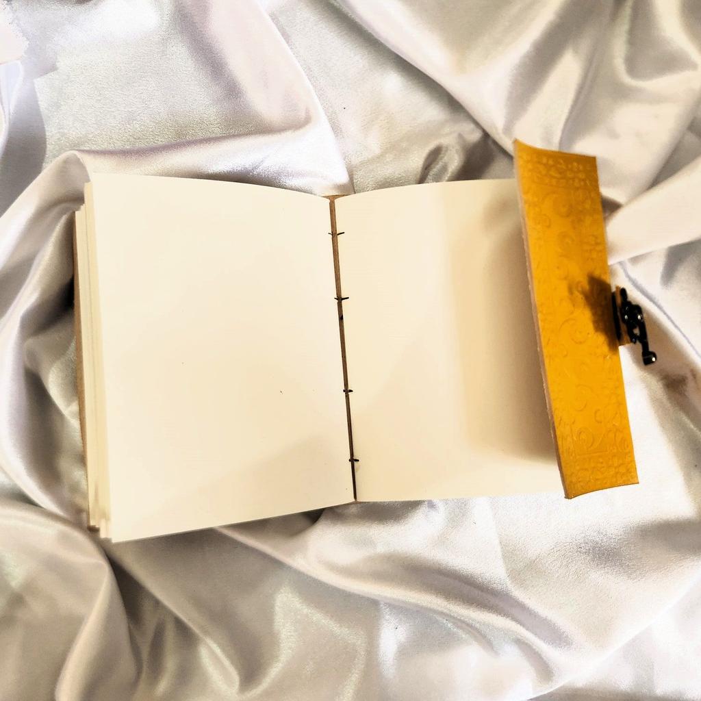 Leather Journal, Embossed with stone Notebook, Wedding Gift, Writing Journal, Sketchbook, Dream Journal, Leather Dairy, Gift.