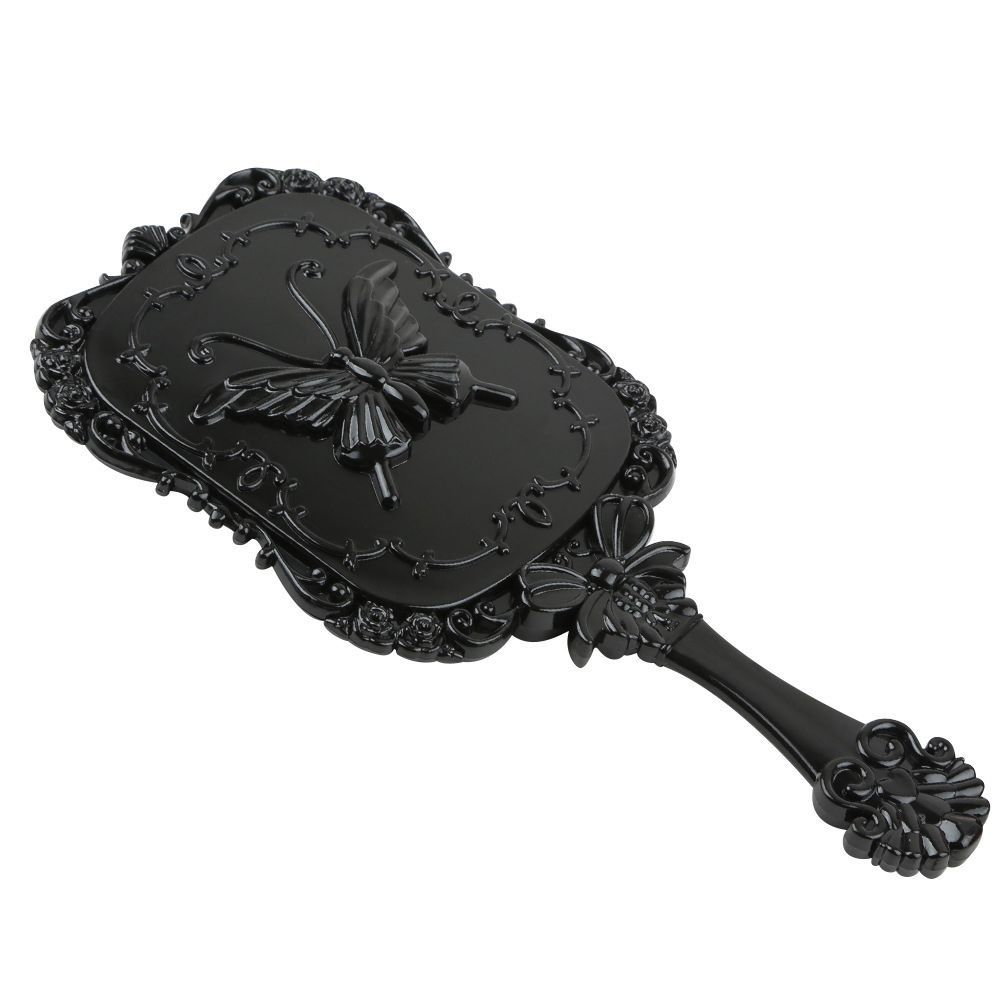 European Style Butterfly Pattern Cosmetic Mirror No Deformation Portable Make-up Mirror  Girl