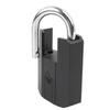 Замок с отпечатком пальца, противоугонный, Bluetooth, разблокировка телефона с 2 ключами, водонепроницаемый, черный для спортзала