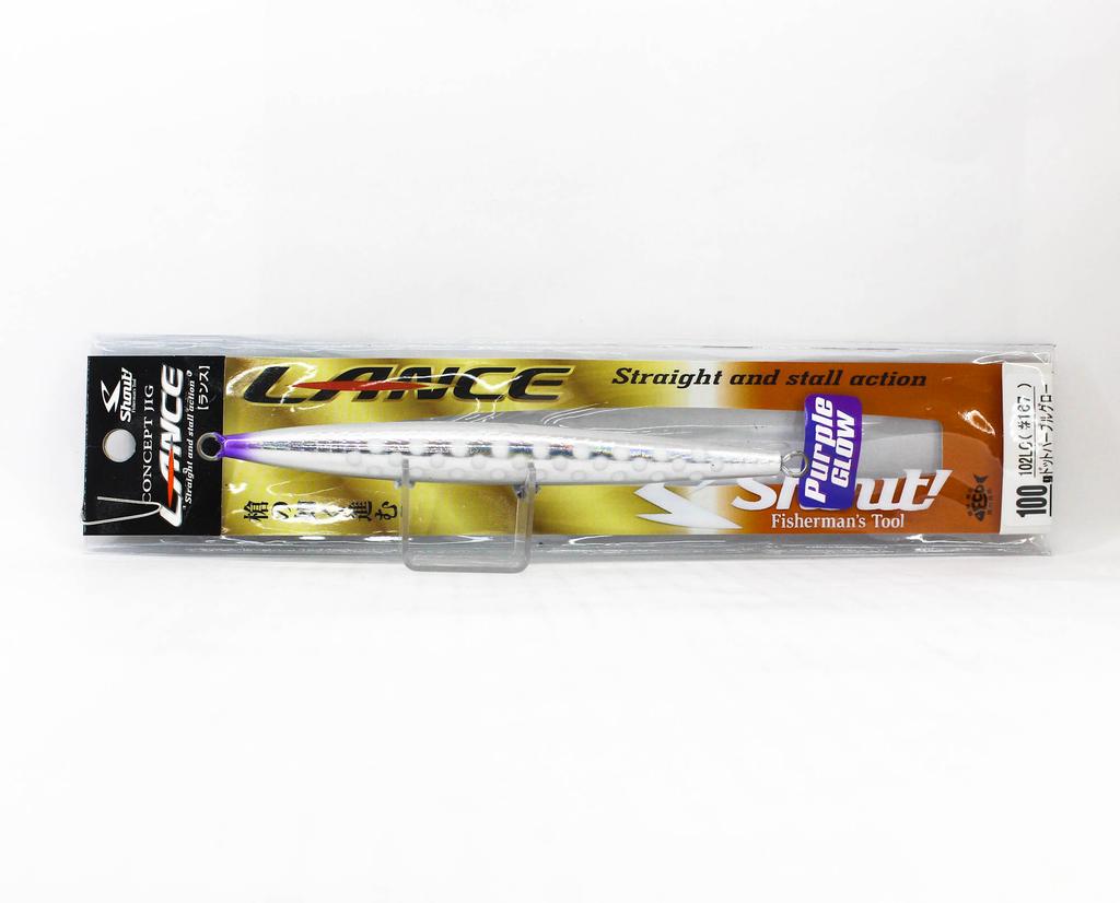Shout 102-LC Metal Jig Lance Slow Fall Long 100 grams 167 (5177)