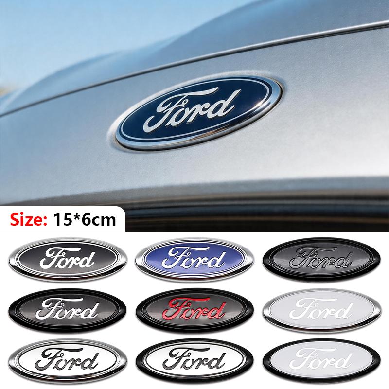 KLYC3 15см Наклейка-значок на передний, задний багажник автомобиля для Ford Focus Mondeo EcoSport Ranger Fiesta Kuga Автоаксессуары