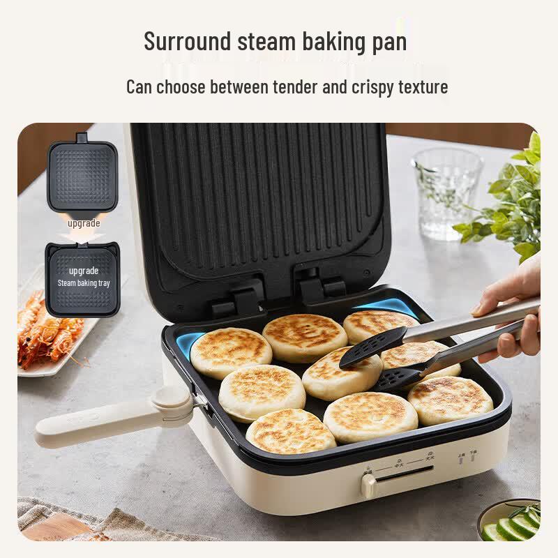 Midea Double-Sided Electric Pancake & Sandwich Maker CN plug (adapter included)