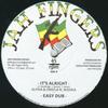 12-дюймовая пластинка ALPHA OMEGA NISHKA Its Alright Easy Dub Dub Mix 2 JFR1211 Jah Fingers UK 1994 UK Регги Ска Даб