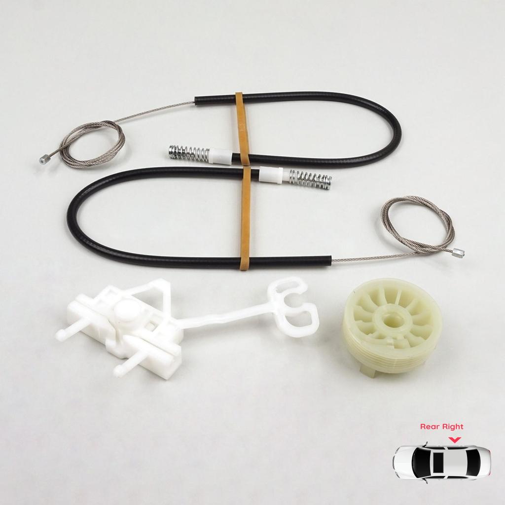 BWR5194 Ремкомплект подъемника электрического стеклоподъемника задней правой двери для Fiat Abarth Punto Grande Evo MK3 199 2005-2024 51723327