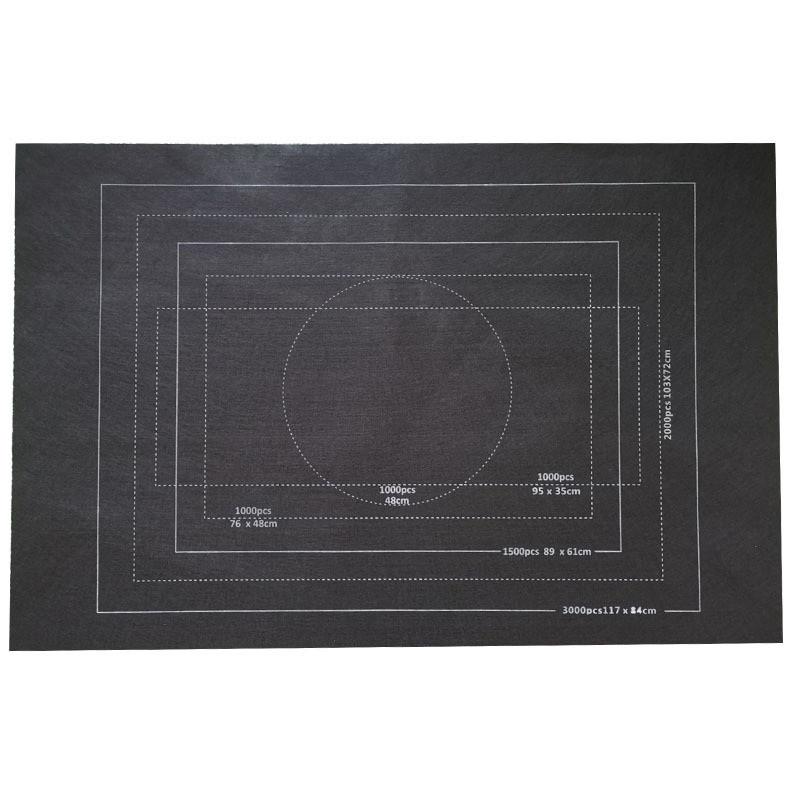 Коврик для хранения рулонов-пазлов, вместимостью до 3000 деталей, с сумкой для хранения на шнурке