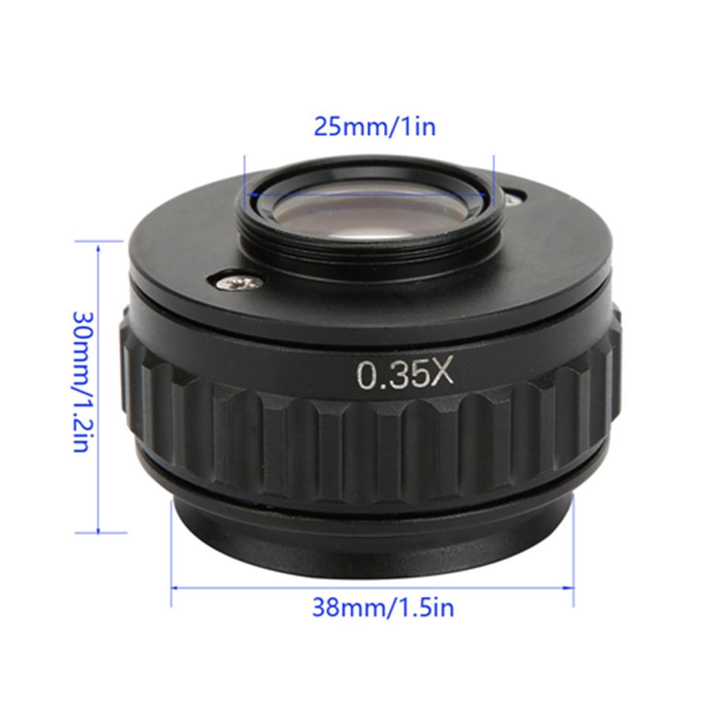 0.35X CTV Microscope Lens Camera Interface Adapters for Trinocular Stereo Microscope
