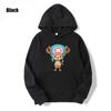 Anime One Piece Tony Tony Chopper Printed Hoodie Men Women Anime Hoodie Long Sleeve Fleece Pullovers Autumn Winter Sweatshirt