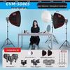 Комплект светодиодного видеосвета GVM SD80S RGB двухцветный