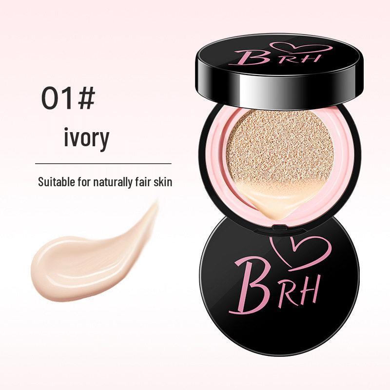BRH Сияющий Beauty Cushion Тональный крем - Стойкий, Водостойкий, Контроль жирности, Маскирующий, Плотно прилегающий, Не скатывается, Не размазывается BB Крем.