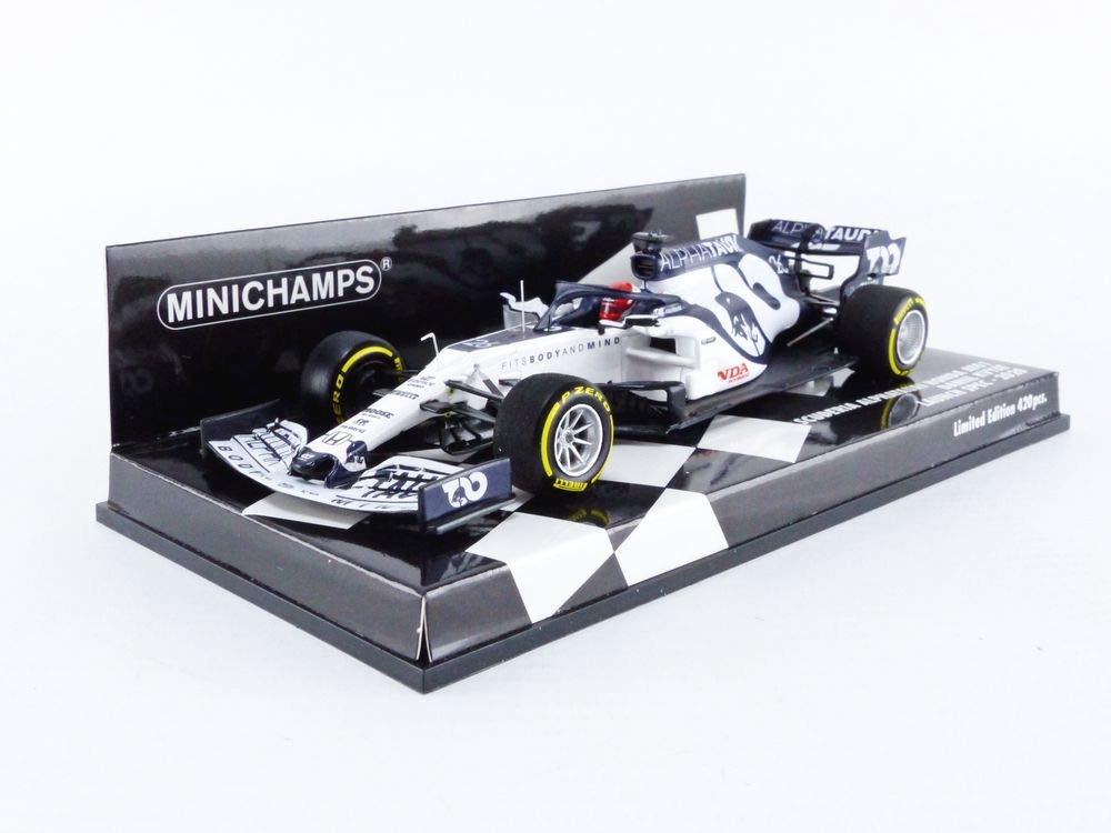 Minichamps Scuderia AlphaTauri Honda AT1 2020 F1 Launch Spec D. Kvyat #26 1/43 Resin Model