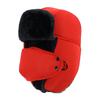 Velvet Thickened Ear And Integrated Windproof Riding Hat With Neck