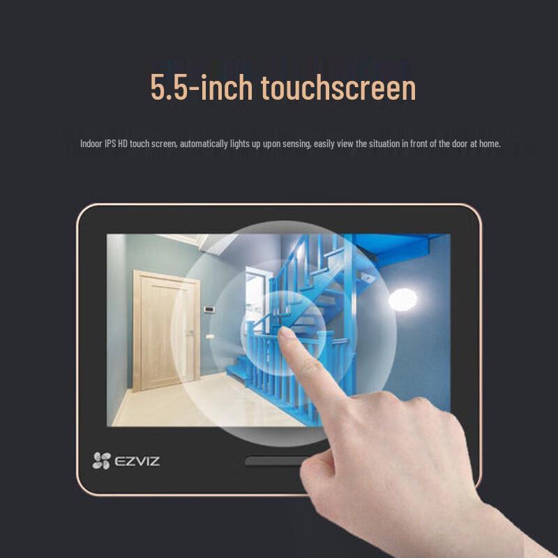 Ezviz DP2S Smart Video Door Peephole with 256GB Card (CN version)