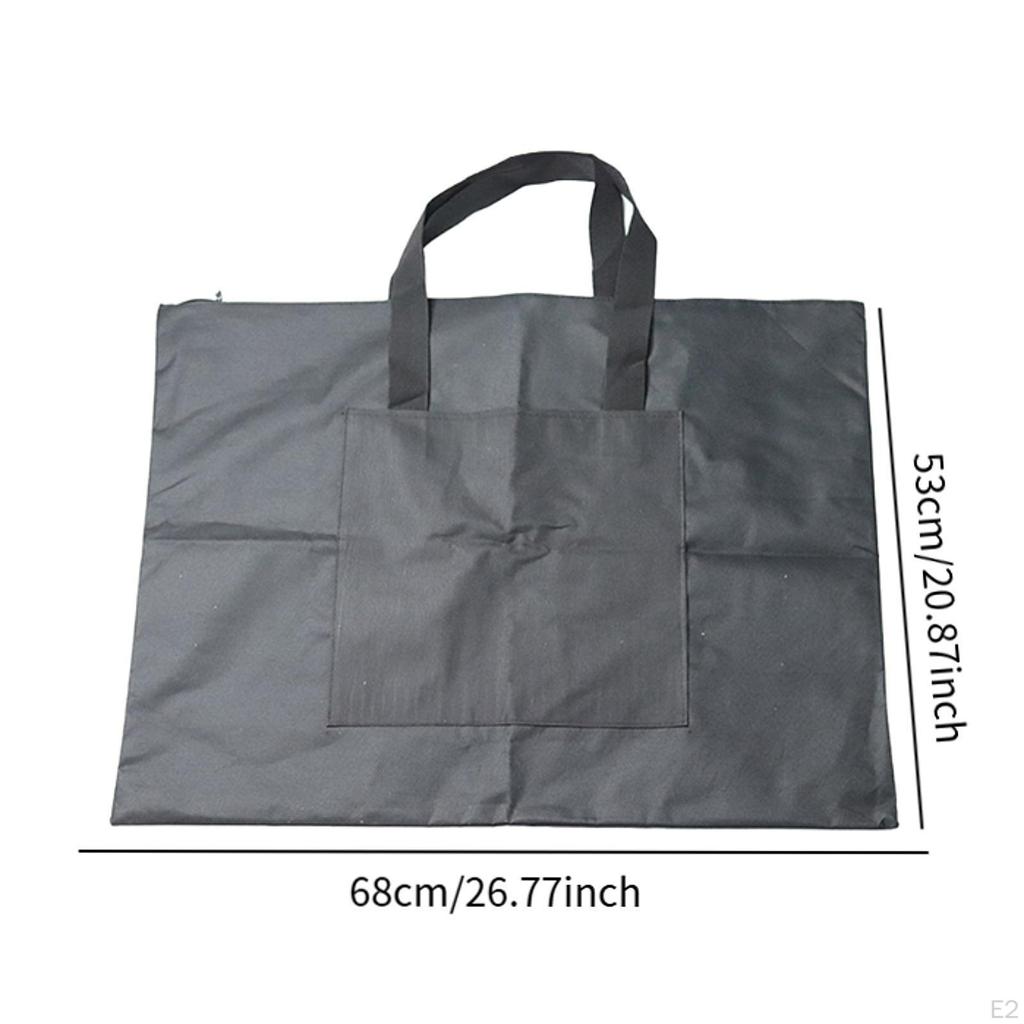 Сумка для портфолио для эскизов, держатель для доски объявлений, застегивающийся на молнию, для хранения постеров